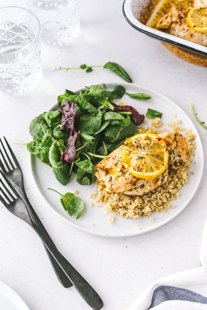 The Easiest Healthy Baked Lemon Chicken for Weeknight Dinners
